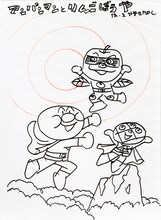 やなせたかしが描いた映画の原案。(c)やなせたかし