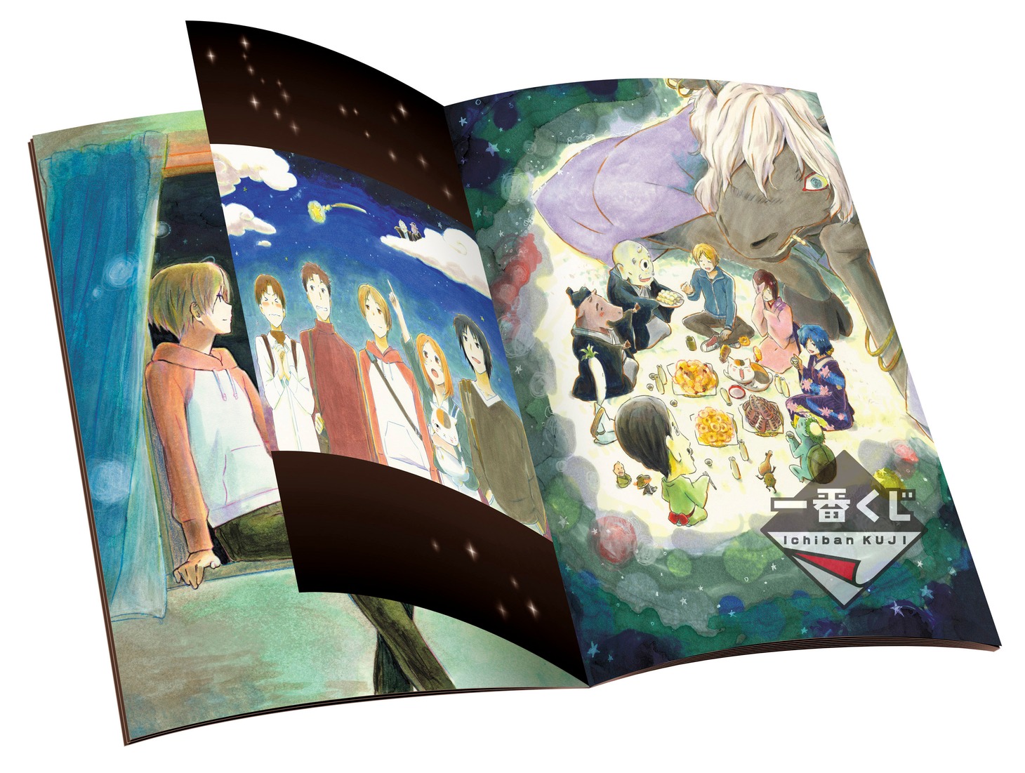 A賞のスペシャルブックレット。(c)緑川ゆき・白泉社/「夏目友人帳」製作委員会