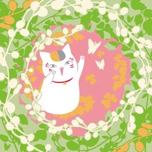 H賞「ハンドタオル～名シーンと共に～」の1種。(c)緑川ゆき・白泉社/「夏目友人帳」製作委員会