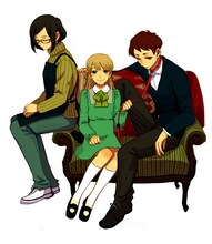 米代恭の新連載「僕は犬」のカット。