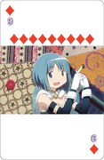 「劇場版 魔法少女まどか☆マギカ［新編］叛逆の物語」オリジナルトランプ（ダイヤの9）(c)Magica Quartet／Aniplex・Madoka Movie Project Rebellion