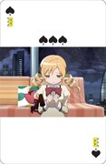 「劇場版 魔法少女まどか☆マギカ［新編］叛逆の物語」オリジナルトランプ（スペードの3）(c)Magica Quartet／Aniplex・Madoka Movie Project Rebellion