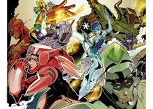 「榊原瑞紀 TIGER & BUNNY画集」より。(c)SUNRISE T&B PARTNERS