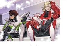 「榊原瑞紀 TIGER & BUNNY画集」より。(c)SUNRISE T&B PARTNERS