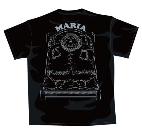「オリバ＆マリア 永遠の愛Tシャツ」のバック。