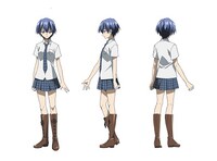 諏訪彩花演じる東兎角（あずまとかく）。出席番号1番。私立17学園からカイバに命じられ転校。ずば抜けた暗殺能力をもち、“東のアズマ”と称される一族のエリート暗殺者。晴のあたたかさに触れ、彼女を守ろうと決意する。カレーが好き。(c)高河ゆん・南方純/KADOKAWA巻/「悪魔のリドル」製作委員会