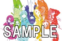 COMIC ZIN、コミックとらのあな、まんが王、メロンブックス、ゲーマーズ、アニメイトで配布されるイラストカードの絵柄。