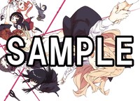 有隣堂で配布されるイラストカードの絵柄。