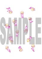 「恋につきもの」の、COMIC ZINで配布される特典の絵柄。