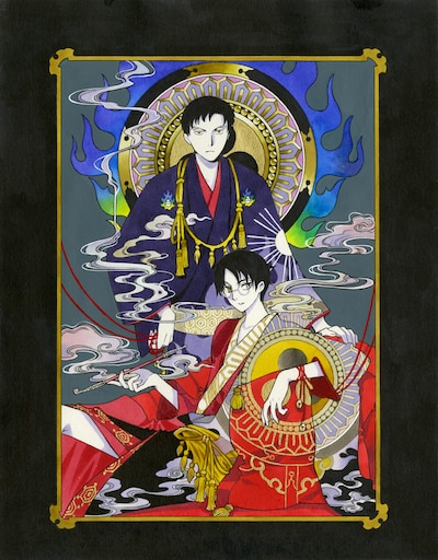 CLAMP「xxxHOLiC・戻〈レイ〉」2巻告知ビジュアル