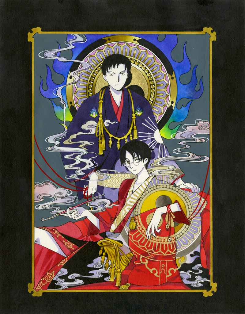 CLAMP「xxxHOLiC・戻〈レイ〉」2巻告知ビジュアル