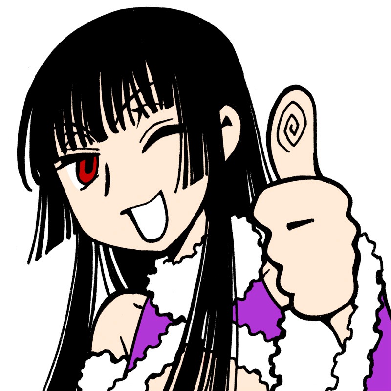 「xxxHOLiC」LINEスタンプの1種。