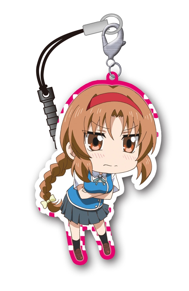 「ディーふらぐ！ トレーディングメタルチャームストラップ」の高尾部長。(c)春野友矢／株式会社KADOKAWA メディアファクトリー刊／ディーふらぐ！製作委員会