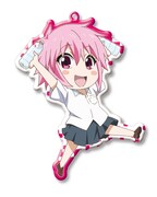 「ディーふらぐ！ トレーディングメタルチャームストラップ」の水上桜。(c)春野友矢／株式会社KADOKAWA メディアファクトリー刊／ディーふらぐ！製作委員会