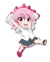 「ディーふらぐ！ トレーディングメタルチャームストラップ」の水上桜。(c)春野友矢／株式会社KADOKAWA メディアファクトリー刊／ディーふらぐ！製作委員会