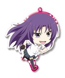 「ディーふらぐ！ トレーディングメタルチャームストラップ」の烏山千歳。(c)春野友矢／株式会社KADOKAWA メディアファクトリー刊／ディーふらぐ！製作委員会