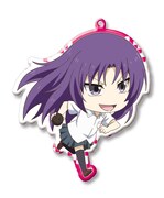 「ディーふらぐ！ トレーディングメタルチャームストラップ」の烏山千歳。(c)春野友矢／株式会社KADOKAWA メディアファクトリー刊／ディーふらぐ！製作委員会