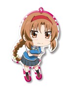 「ディーふらぐ！ トレーディングメタルチャームストラップ」の高尾部長。(c)春野友矢／株式会社KADOKAWA メディアファクトリー刊／ディーふらぐ！製作委員会