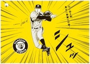 森田まさのりが描いた鳥谷敬選手のイラスト。