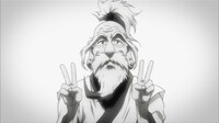 アニメ「HUNTER×HUNTER」よりネテロ (c)POT(冨樫義博)1998年-2011年 (c)VAP・日本テレビ・マッドハウス