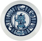 ぼんが描かれた小皿の表面。(C)2008 Kuruneko Yamato