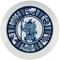 ぼんが描かれた小皿の表面。(C)2008 Kuruneko Yamato