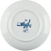 ぼんが描かれた小皿の裏面。(C)2008 Kuruneko Yamato