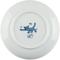 ぼんが描かれた小皿の裏面。(C)2008 Kuruneko Yamato