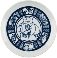 胡ぼんが描かれた小皿の表面。(C)2008 Kuruneko Yamato