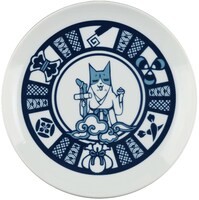 もんさんが描かれた小皿の表面。(C)2008 Kuruneko Yamato