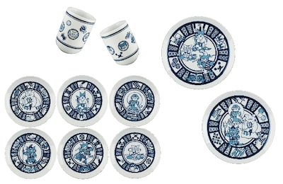 「くるねこ」和食器セット全品。(C)2008 Kuruneko Yamato