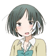 大久保瑠美演じる山岸沙希。 (c)葉月抹茶／スクウェアエニックス・「一週間フレンズ。」製作委員会