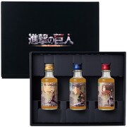 「進撃の巨人ラベル」限定梅果汁飲料ビブラート。価格は2000円。  (c)諫山創・講談社/「進撃の巨人」製作委員会　× 株式会社 おおやま夢工房