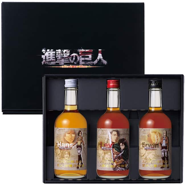 進撃の巨人」梅酒＆梅果汁飲料が発売！諫山の故郷で製造 - コミック 