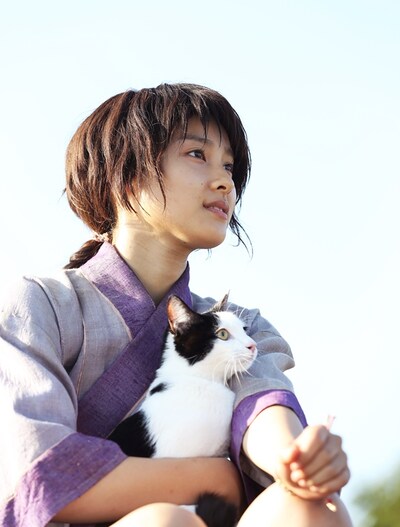 「るろうに剣心 京都大火編/伝説の最期編」より、土屋太鳳が演じる操。(c)2014「るろうに剣心 京都大火／伝説の最期」製作委員会