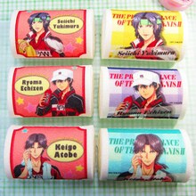 「新テニスの王子様」のロールケーキ。(c)許斐剛/集英社・NAS・新テニスの王子様プロジェクト