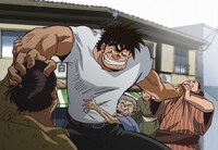 アニメ「暴れん坊力士!!松太郎」のカット。 (c)ちばてつや／テレビ朝日・東映アニメーション