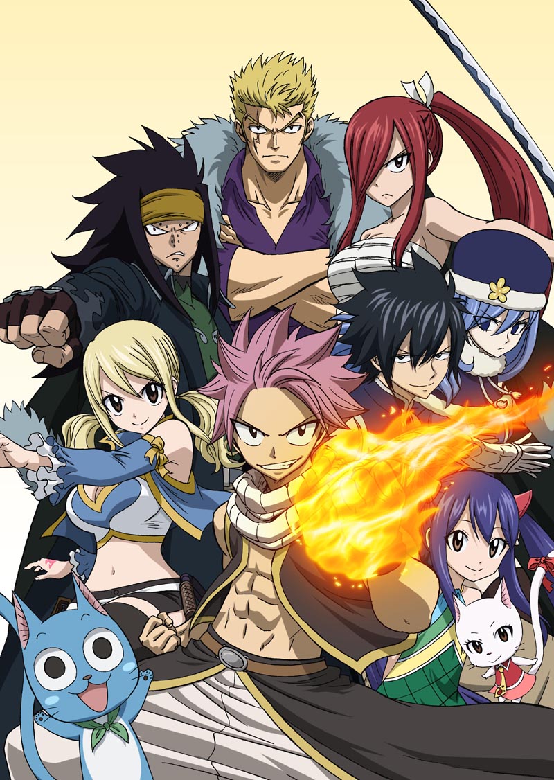 TVアニメ「FAIRY TAIL」キービジュアル (c)真島ヒロ・講談社 / フェアリーテイル製作委員会・テレビ東京