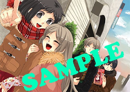 喜久屋書店で配布される特典の絵柄。