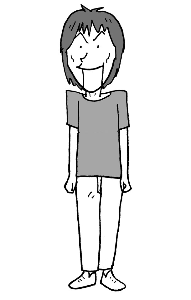 エガミ編集長。(c)中川いさみ／小学館IKKI