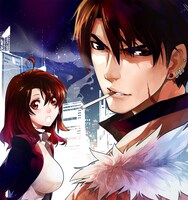 安童⼣⾺原作、彭傑作画、⼋坂考訓構成「新宿D×D」カット