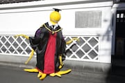 「殺せんせーの社会科見学!!!」より。(c)松井優征/集英社 (c)「最強ジャンプ」2014年4月号/集英社