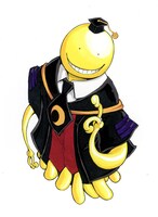 「暗殺教室」のカット。(c)松井優征／集英社 (c)「最強ジャンプ」2014年4月号／集英社