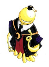 「暗殺教室」のカット。(c)松井優征／集英社 (c)「最強ジャンプ」2014年4月号／集英社