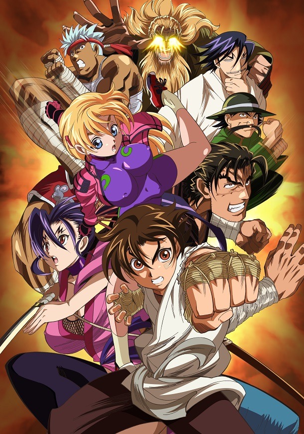 アニメ「史上最強の弟子ケンイチ」の新たなビジュアル。 (c)松江名俊・小学館
