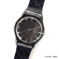「もやしもん 腕時計 KAMOSHI watch」ダークチェッカー柄