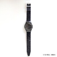 「もやしもん 腕時計 KAMOSHI watch」ダークチェッカー柄