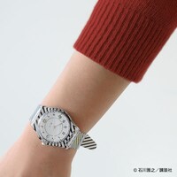 「もやしもん 腕時計 KAMOSHI watch」ストライプ柄