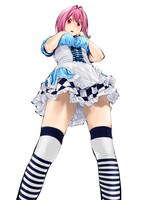 「妖怪少女-モンスガ-」のカット。