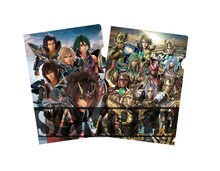 前売り券に付属するクリアファイルのサンプル。(c)2014 車田正美／「聖闘士星矢 LEGEND of SANCTUARY」製作委員会